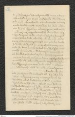 Nachlass Franz Steindachner, Brief (unvollständig) von Oskar Simony an Franz Steindachner, Inv.Nr. 486.04, Seite 12
